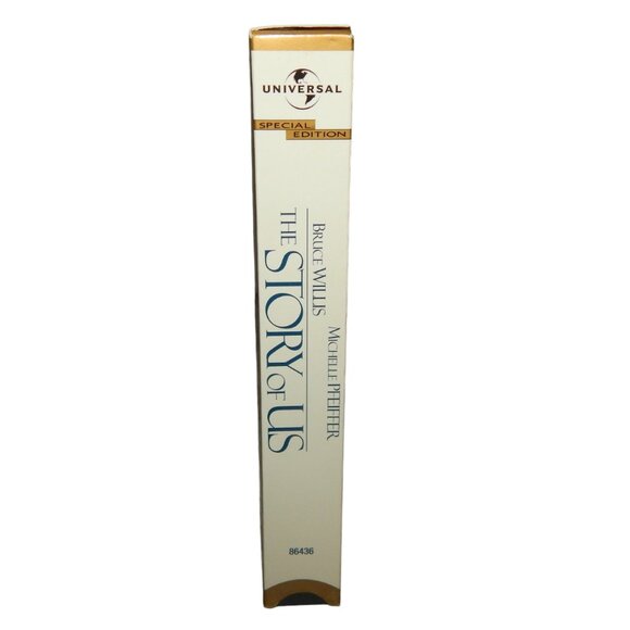 THE STORY OF US VHS movie in original paper case Bruce Willis Michelle Pfeiffer - Picture 6 of 6